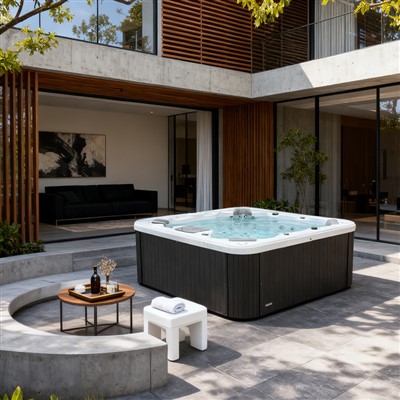 Luksus spa med hydromassasje